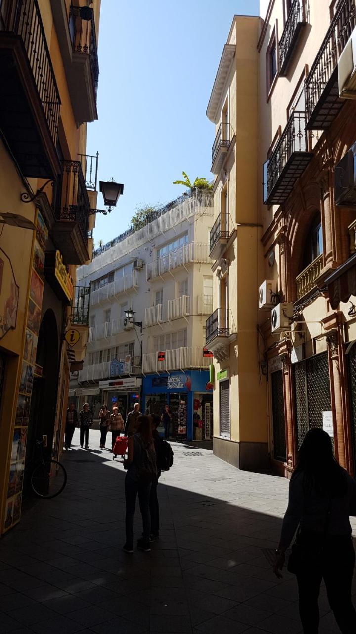 Apartment Plaza Del Salvador Sevilla Bagian luar foto